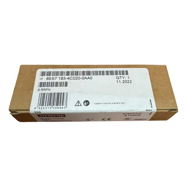 Siemens 6es7 193-4cd20-0aa0 Terminal Module 