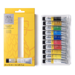 Tinta Acrílica Galeria Winsor & Newton 10 Cores Tinta Acrílica Galeria Winsor & Newton 10 Cores