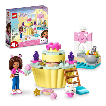 Lego Diversão Na Confeitaria Com O Cakey 10785 Lego Diversão Na Confeitaria Com O Cakey 10785