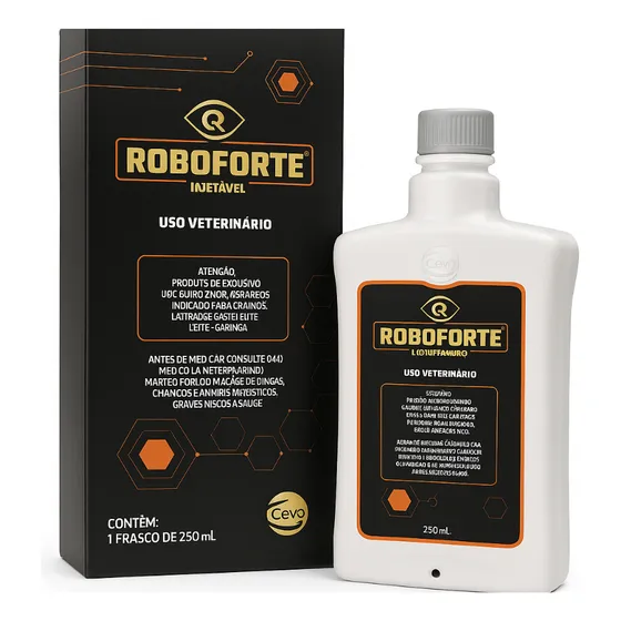 Kit 4 Unidades - Roboforte Ceva 250ml