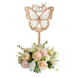 Centro De Mesa Xv Años Mariposa 30 Pz Centro De Mesa Xv Años Mariposa 30 Pz