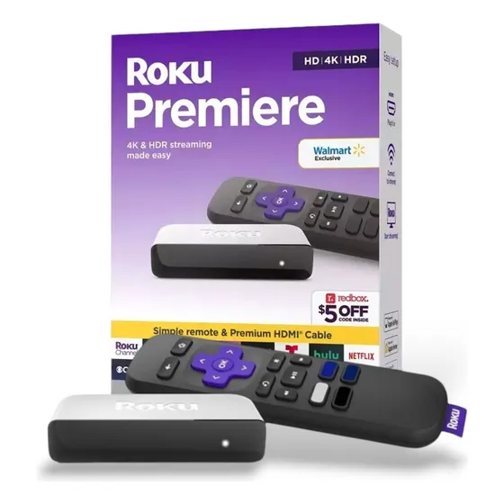 Roku Premiere Hd 4k Hdr Streaming Netflix Youtube Hbo