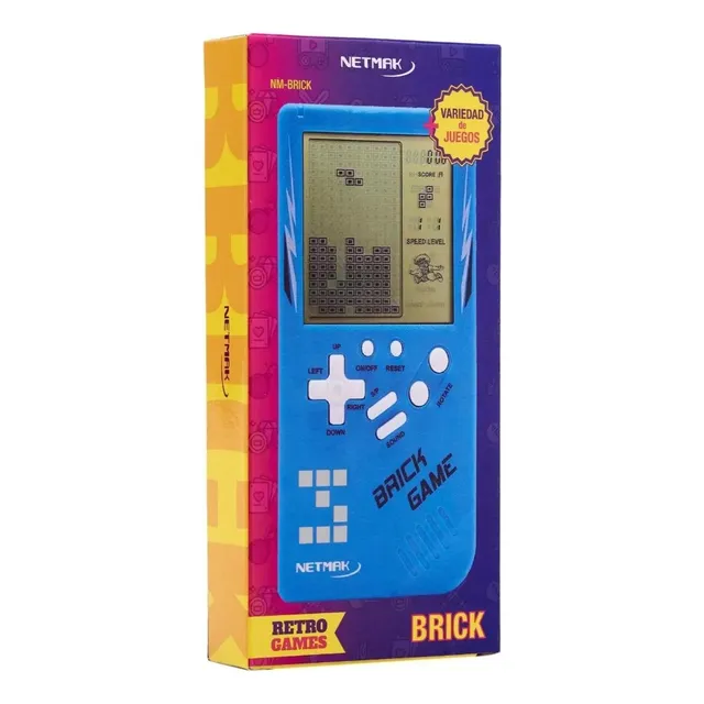 Gamepad Consola Brick Game Netmak 9999 In 1