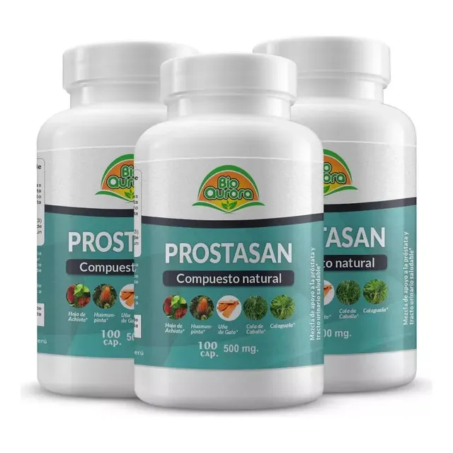 Prostasan Bioaurora Con Achiote Pack 3 Frascos Oferta