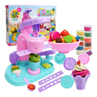 Juego De Masa De Colores Para Máquina Para Hacer Helados Con Juego De Masa De Colores Para Máquina Para Hacer Helados Con