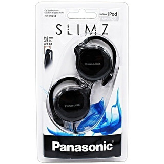 Auriculares Panasonic Rp-hs46-k Slimz Ear-clip Con Carcasa Color Negro Auriculares Panasonic Rp-hs46-k Slimz Ear-clip Con Carcasa Color Negro