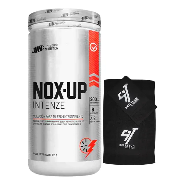Pre Entreno Universe Nutrition Nox-up Intenze 1kg Uva+toalla