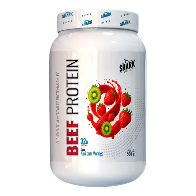 Suplemento Beef Protein com Morango e Kiwi