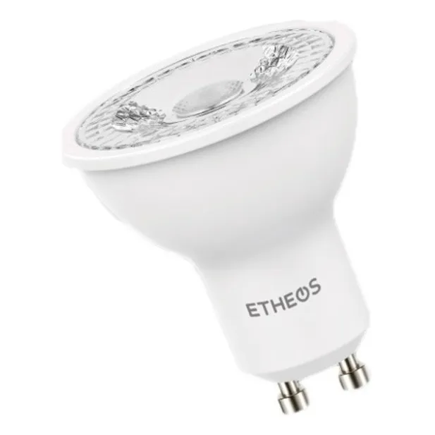 Pack X10 Lamparas Led Dicroicas Gu10 7w Luz Fria Angulo 38°