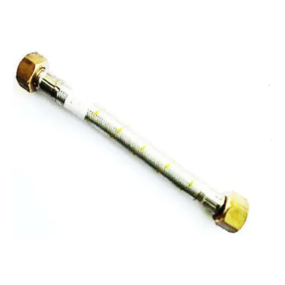 Flexible Para Gas 1/2 X 1/2 Hi -hi X 40cm Calefont /sertec