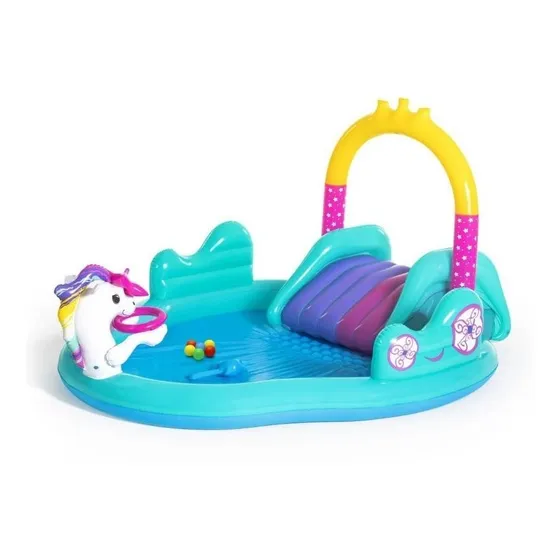 Centro Acuatico Infantil Unicorinio Magico 220l Bestway