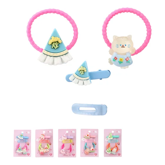 Accesorios Cabello Ice Cream 4pzs