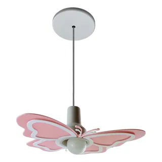LuminĂĄria Pendente Borboleta Infantil Quarto Menina O Teto Cor Rosa LuminĂĄria Pendente Borboleta Infantil Quarto Menina O Teto Cor Rosa