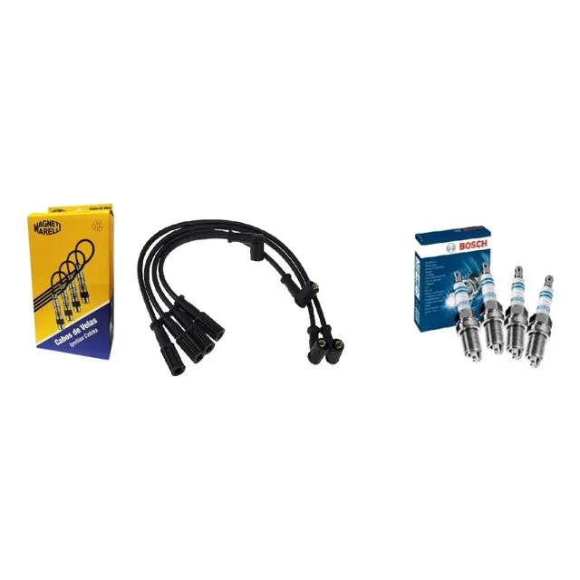 Kit Cabo E Vela Palio Fire 1.0 8v Fire 2001 02 03 2004 2005