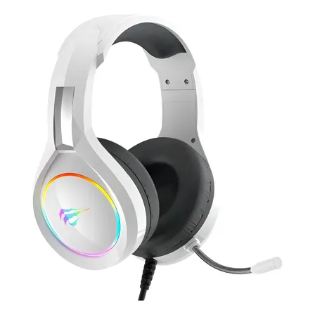 Headset Gamer Havit Gamenote H2232d Rgb Branco