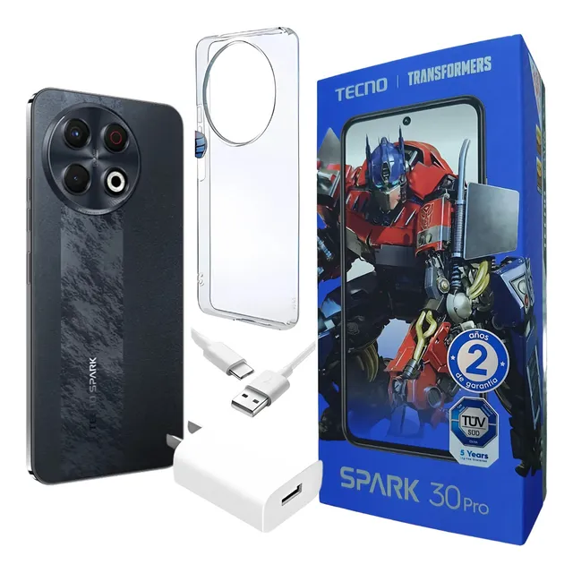 Tecno Spark 30 Pro 256/16gb (8+8)ram Cam 108mpx Bat 5000mha