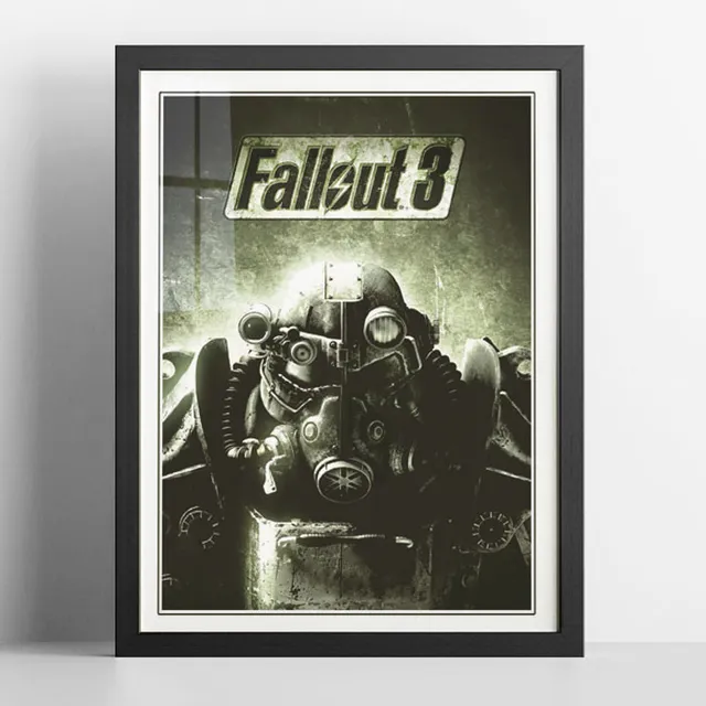 Cuadro Gamer - Fallout 3 - Cover Art