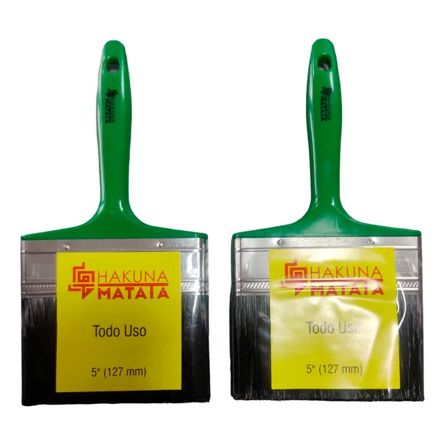 Brocha De 5 Pulgada Marca Hakuna Matata Kit 2 Brochas