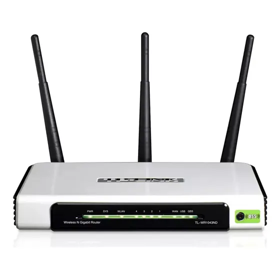 Router Tp-link Wr1043nd 300 Mbps Excelente Estado