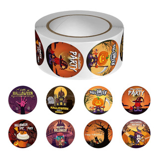 Rollo De Pegatinas De Otoño Rollo De Pegatinas De Halloween Rollo De Pegatinas De Otoño Rollo De Pegatinas De Halloween