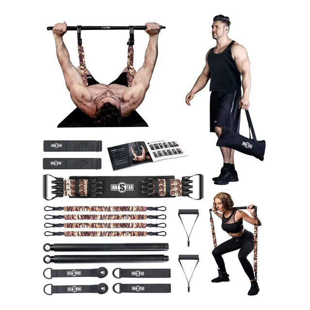 Kit Gimnasio Portatil Innstar Para Casa Entrenamiento