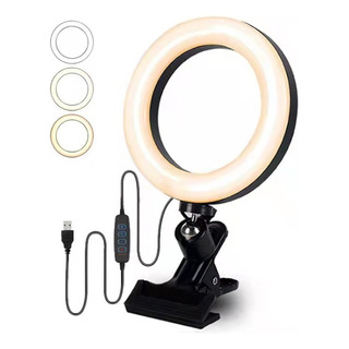 6 VĂdeos Live Fill Light Computer Notebook Ring Clip Light 6 VĂdeos Live Fill Light Computer Notebook Ring Clip Light