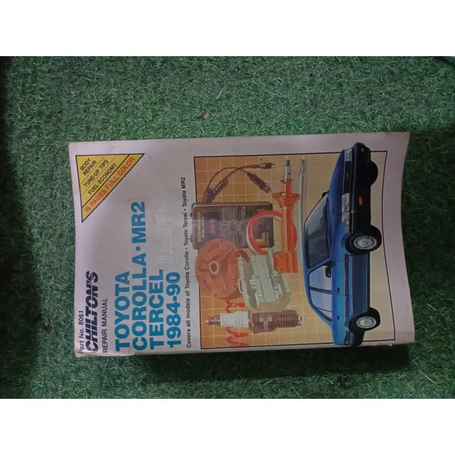 Manual De Taller, Reparación Toyota Corolla,  Starlet