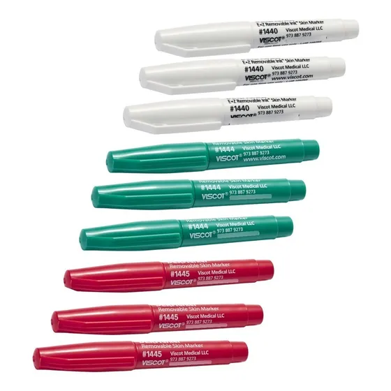 Kit 9 Canetas Dérmica Marcação Botox Dermarker, Viscot.
