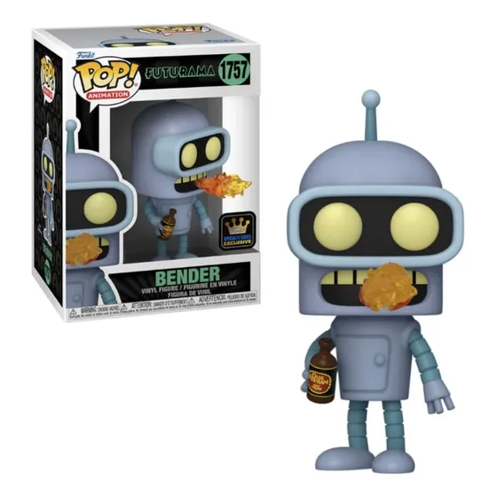 Funko Pop Futurama Bender Exclusivo #1757