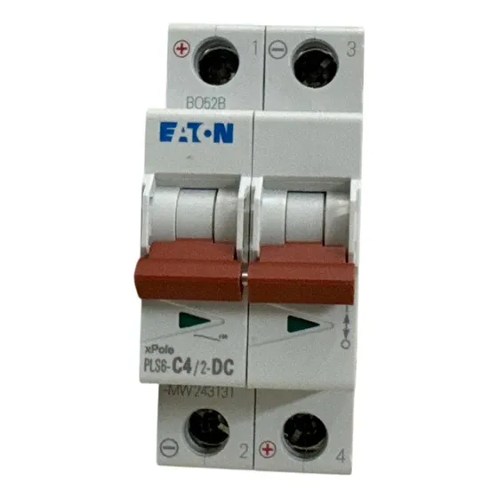 Pls6-c4/2-dc Interruptor 4 A, 2 Polo 243131 Marca Eaton
