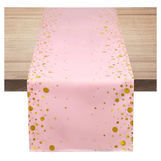 Kiorevy Camino Mesa Rosa Dorado 12 X 72  Largo Punto Cocina