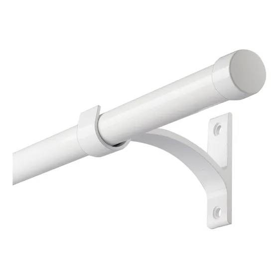 Kit Varão Cortina Até 3m 19mm Alumínio (sob Medida)