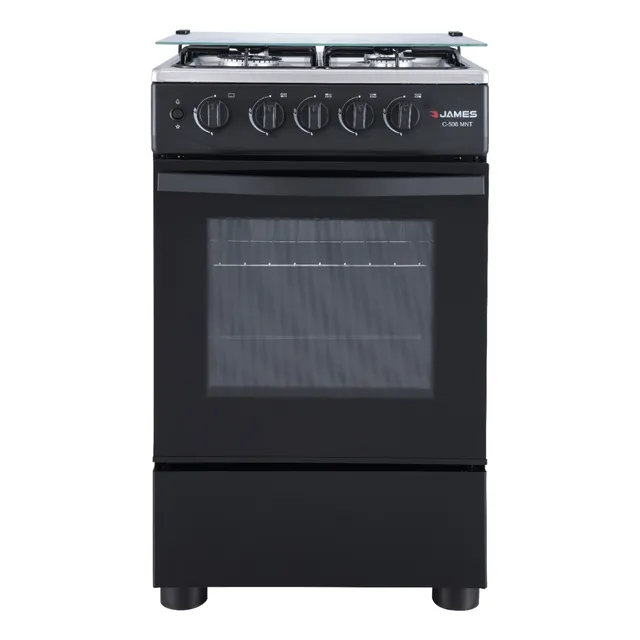 Cocina A Gas James C-506 Color Negro