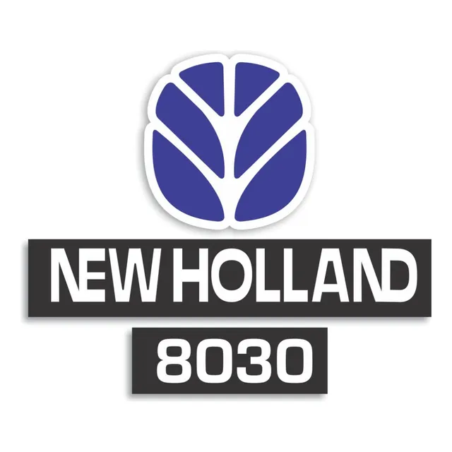 Calcomanias  New Holland Para Tractor 8030 S100