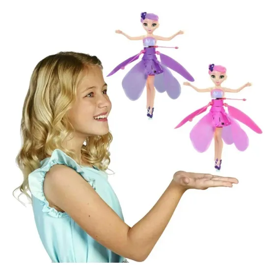 Hada Muñeca Voladora Con Sensor - Carga Usb