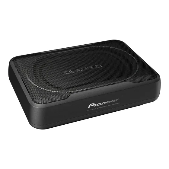 Bajo Activo Pioneer Subwoofer Amplificado Para Carro 50w 8'