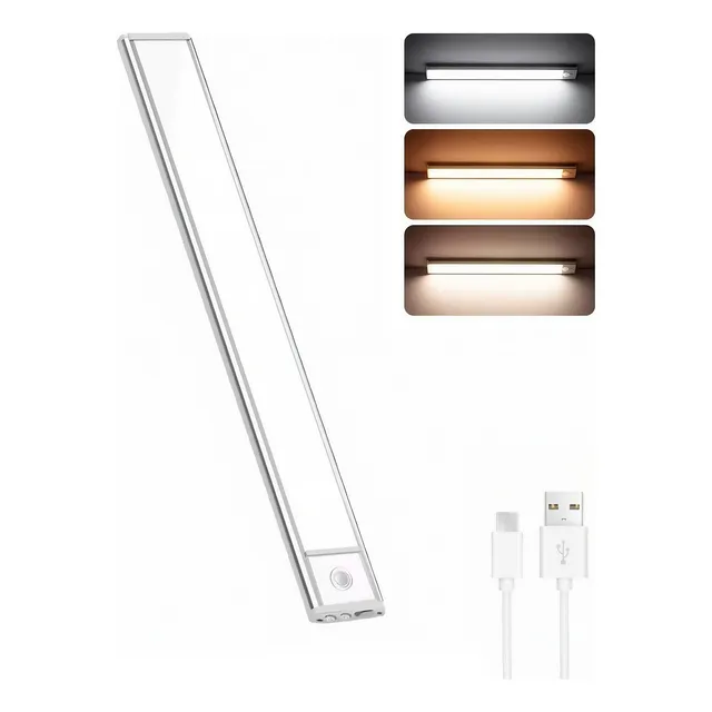 Luz Led Inteligente Tira Autoadhesiva Magnética Recargable