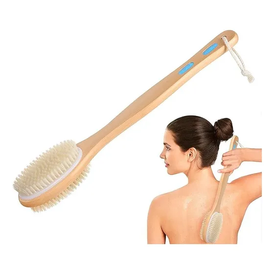 Cepillos Ducha Escobilla Para Espalda Limpieza Cerdas