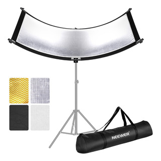 Difusor Reflector De Luz Newer Con Forma De Concha Curva, 15 Difusor Reflector De Luz Newer Con Forma De Concha Curva, 15