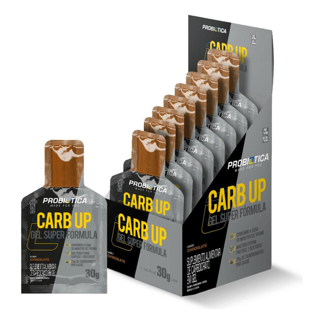 Suplemento Em Gel Probiótica Carb-up Gel Super Formula Carb-up Gel Super Formula Sabor Cho... Suplemento Em Gel Probiótica Carb-up Gel Super Formula Carb-up Gel Super Formula Sabor Cho...