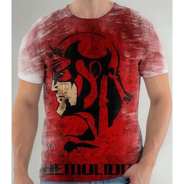 Camiseta Camisa Personalizada Demolidor Daredevil Série 7