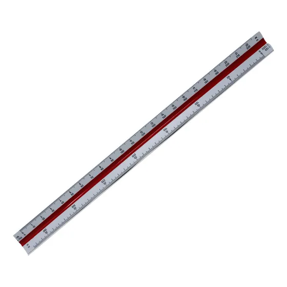 Escalímetro Triangular 30cm