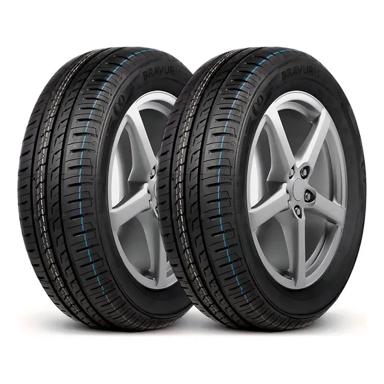 Kit 2 Pneus 195/65R15 Barum Bravuris 5HM 91H By Continental Aro 15