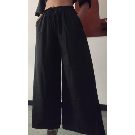 Pantalón Palazzo Negro
