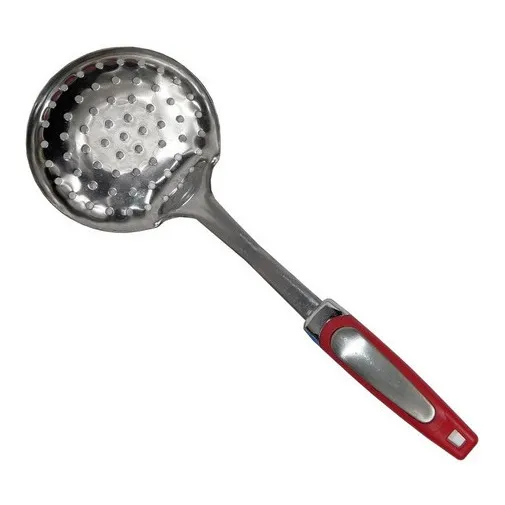 Cucharón Plano De Huecos En Acero Inoxidable Fine Casa