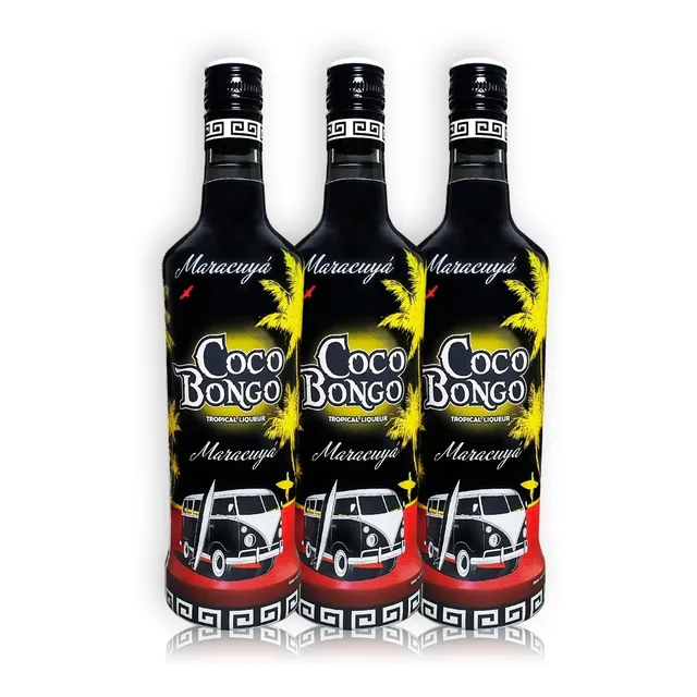 Coco Bongo Ron Maracuyá Kit X3u 750ml Licor Tropical