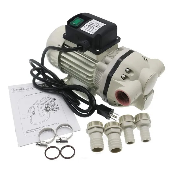 Bomba Electrica 110v Diafragma Para Quimicos Corrosivos Urea
