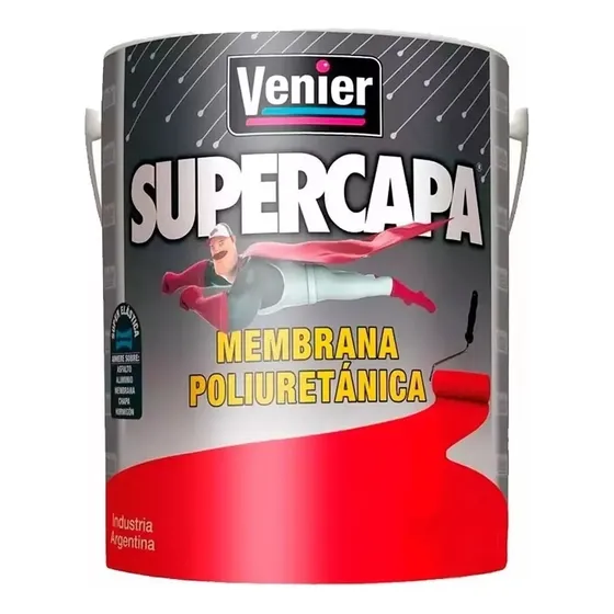 Dessutol Membrana Poliuretanico Supercapa 20kg Venier Gris Acabado