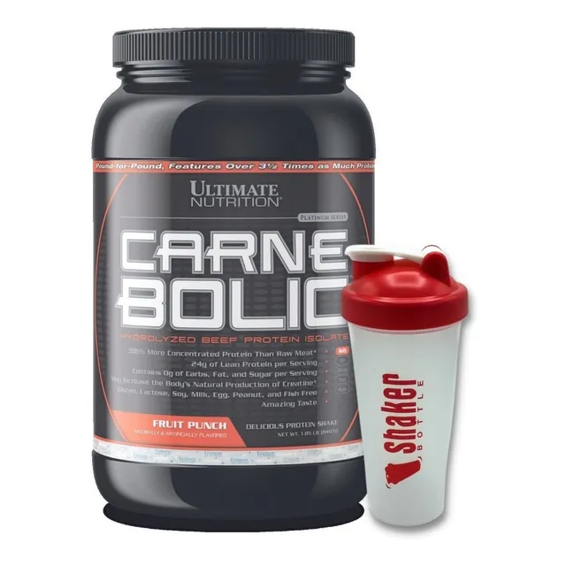 Proteína Hidrolizada Carnebolic Ultimate 1.85lbs + Shaker