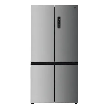 Geladeira Tcl 589 Litros Inox Twin Eco Inverter Frost Free Multidoor Espaço Flex 110v C589cdn1